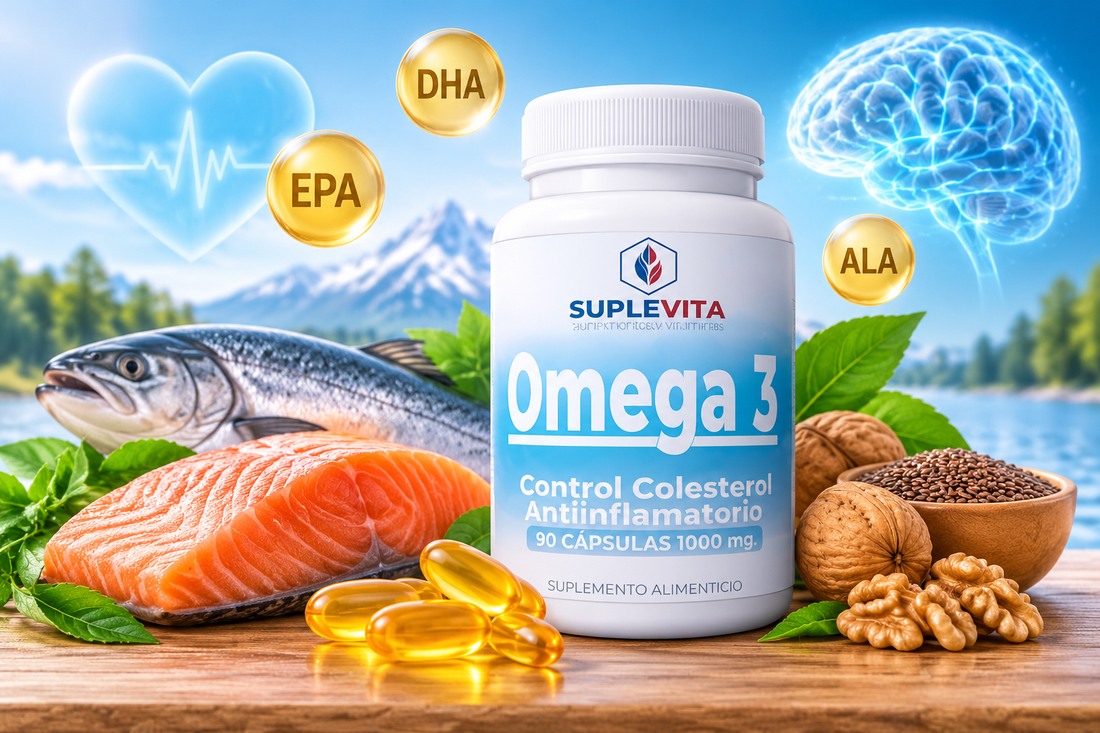 Omega 3: un aliado nutricional para cuidar tu corazón y tu bienestar
