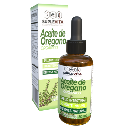 Aceite de Orégano Suplevita | Apoyo Natural para Defensas y Bienestar