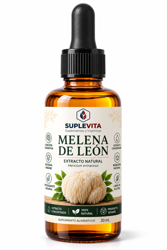 MELENA DE LEÓN – EXTRACTO DUAL 2:1 | 30 ML | SUPLEVITA