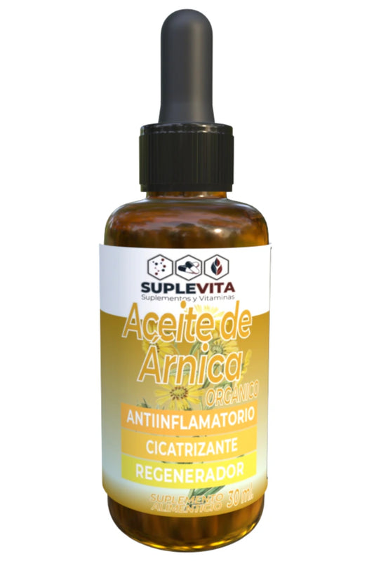 Aceite de Árnica Suplevita | Bienestar Muscular y Relajación Natural