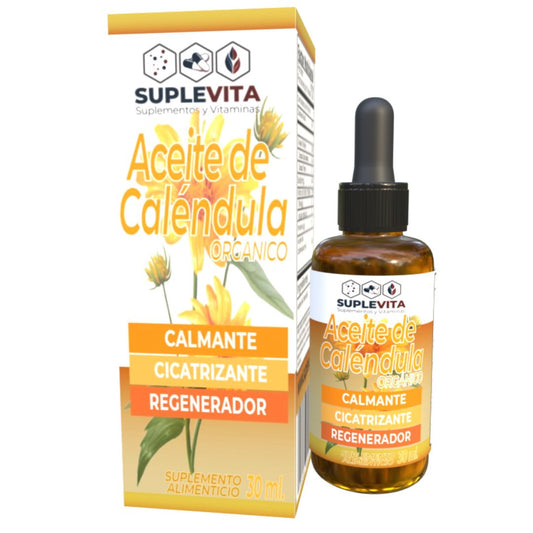 Aceite de Caléndula Suplevita | Cuidado Natural y Bienestar de la Piel