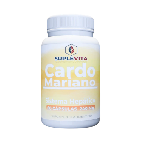 Cardo Mariano 240 mg Suplevita | Bienestar Hepático y Digestivo