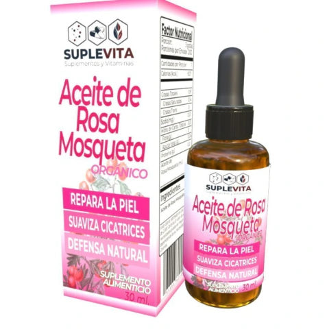 Aceite Rosa Mosqueta Suplevita | Hidratación y Cuidado Natural de la Piel