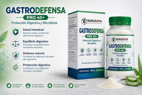 GastroDefensa Suplevita | Bienestar Digestivo y Protección Gástrica