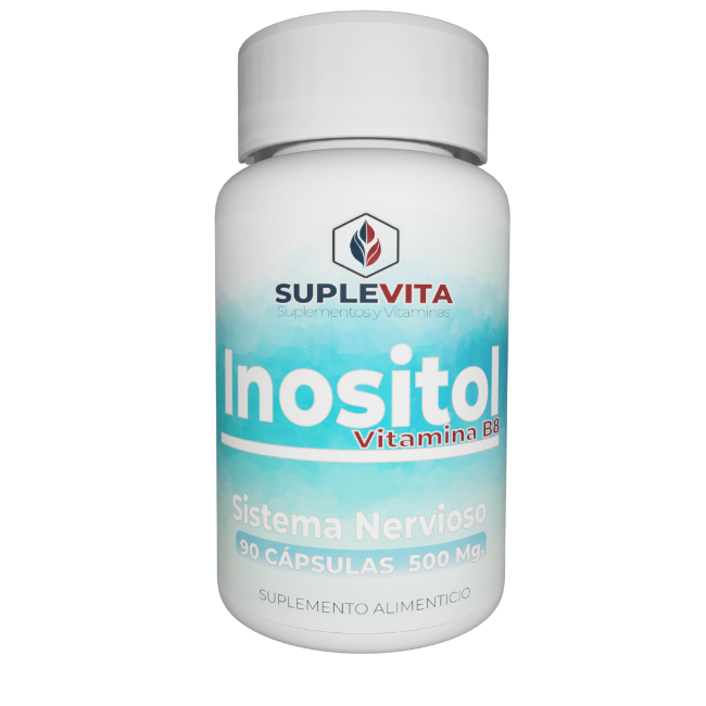 Inositol 500 mg 90 Cápsulas Suplevita | Bienestar Mental y Equilibrio Hormonal