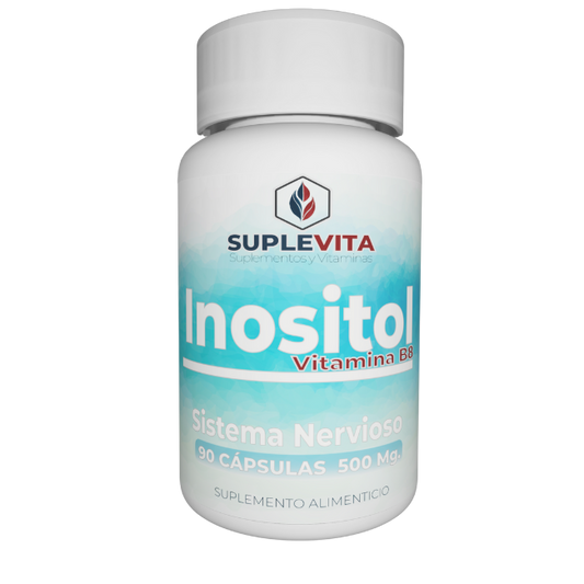 Inositol 500 mg 90 Cápsulas Suplevita | Bienestar Mental y Equilibrio Hormonal