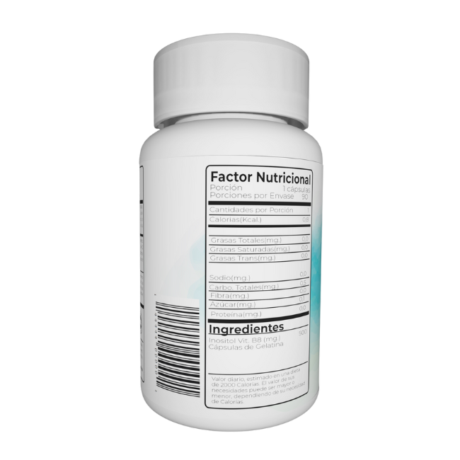 Inositol 500 mg 90 Cápsulas Suplevita | Bienestar Mental y Equilibrio Hormonal
