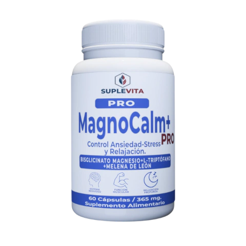 Magnocol+ Pro Suplevita | Bisglicinato, L-Triptófano y Melena de León