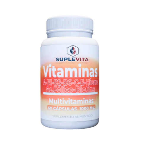 Multivit 1000 Suplevita | Multivitamínico con Ginseng, Zinc y Vitaminas