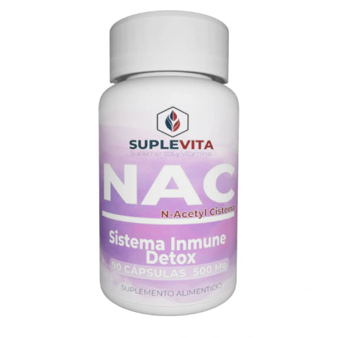 NAC Suplevita | Antioxidante, Detox Hepático y Sistema Inmune