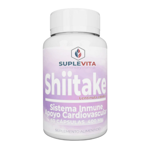 Shiitake Suplevita | Bienestar Integral e Inmunidad Natural